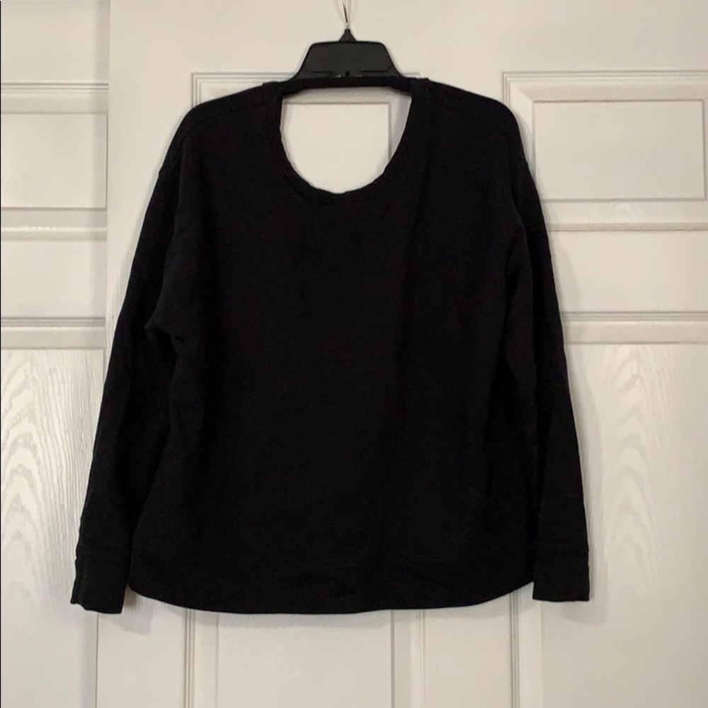 Nike open back sweatshirt